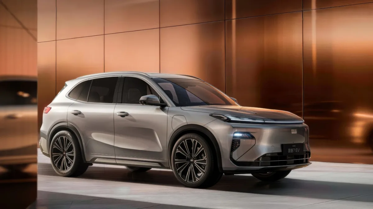 Geely Galaxy Starship 7 EV oficjalnie: zasięg 605 km i cena wyższa od EX5