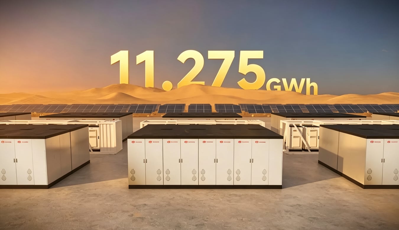 BYD z historycznym kontraktem: 11,2 GWh magazynów energii dla ZEA – tyle co 186 tys. baterii do aut