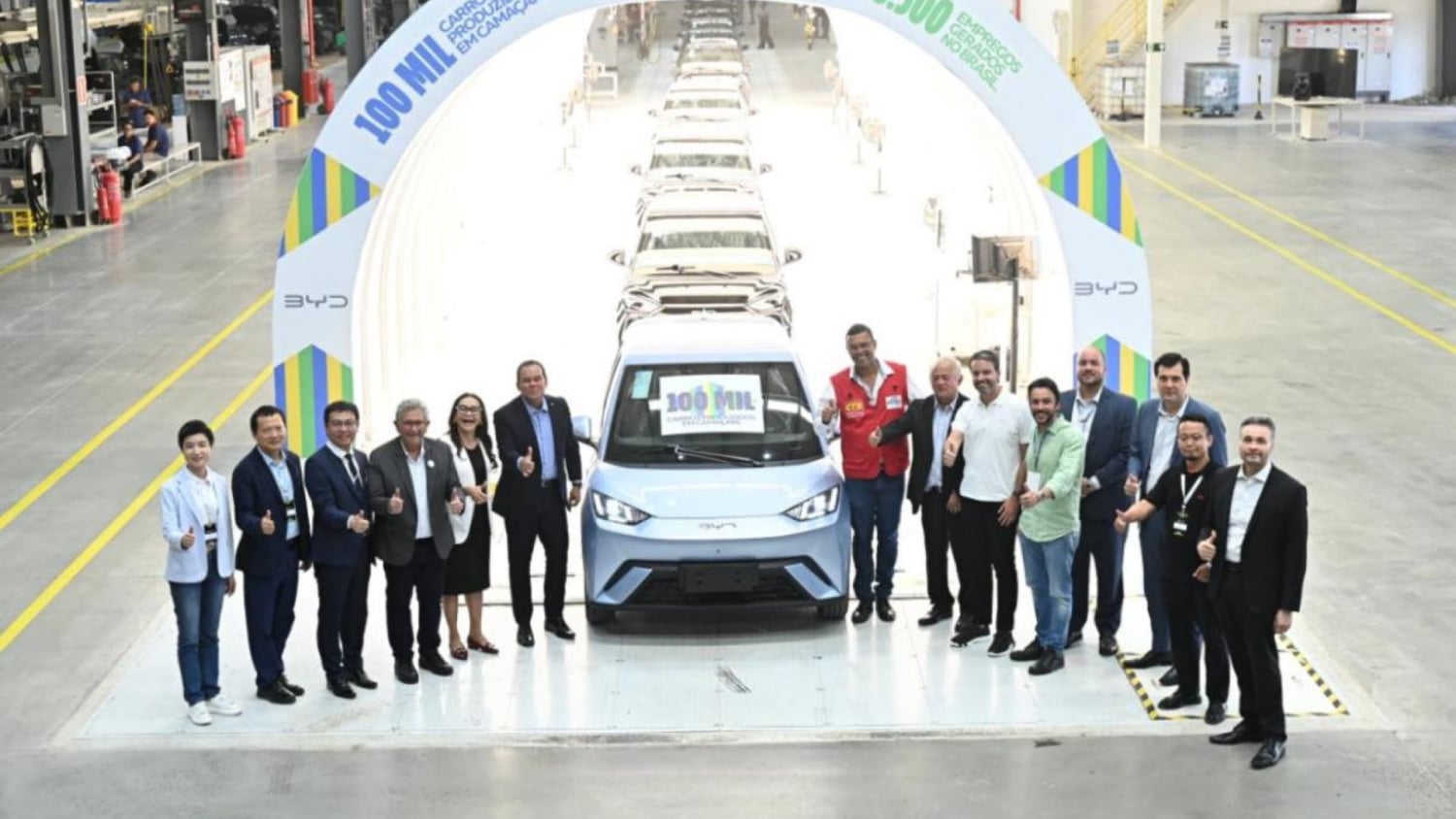 Fabryka BYD w Brazylii świętuje 100-tysięczny pojazd. Dolphin Mini hitem za 93 080 zł
