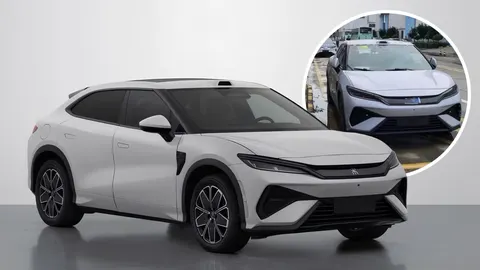 BYD Song L GT powraca! Elektryczny fastback znowu na testach w Chinach