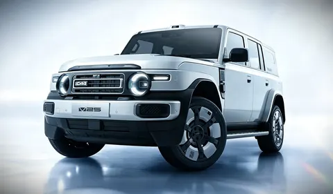 Chery iCar V25 EREV: zasięg elektryczny 150 km i ładowność holowania 1800 kg