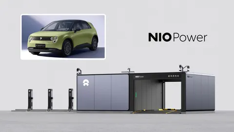 Nio uruchamia w Chinach 4000. stację wymiany baterii. 5. generacja obsłuży Firefly w 1 minutę i 48 sekund