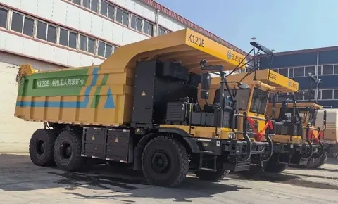 Pierwsza na świecie elektryczna ciężarówka górnicza z akumulatorem sodowo-jonowym – Tonly TLE120 z baterią 676 kWh